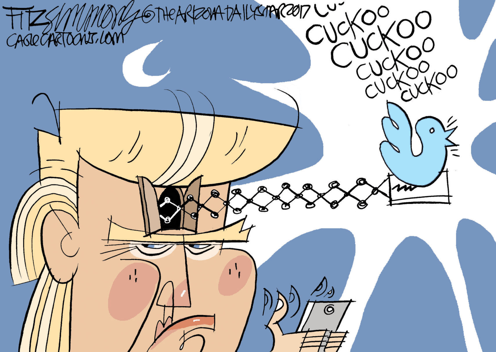 Daily Fitz Cartoon: Like clockwork